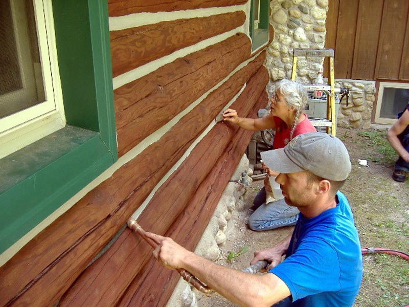 Log Home Restoration FAQ L WI MN Edmunds And Company