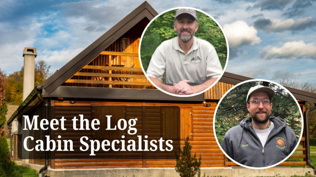log cabin specialists at Edmunds Log Home Restoration