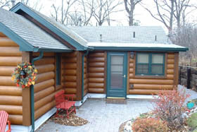log siding
