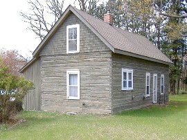 Finnish style log home