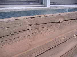 upward facing crack