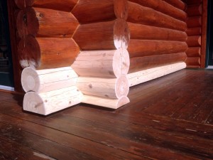 log ends replaced