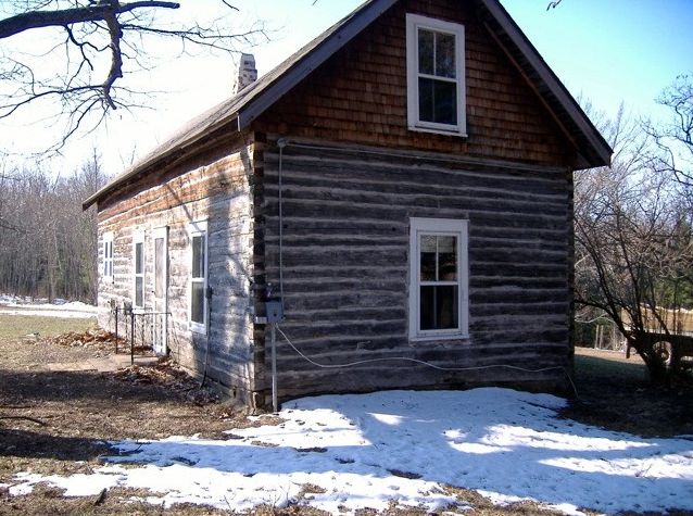 Old log home with potential