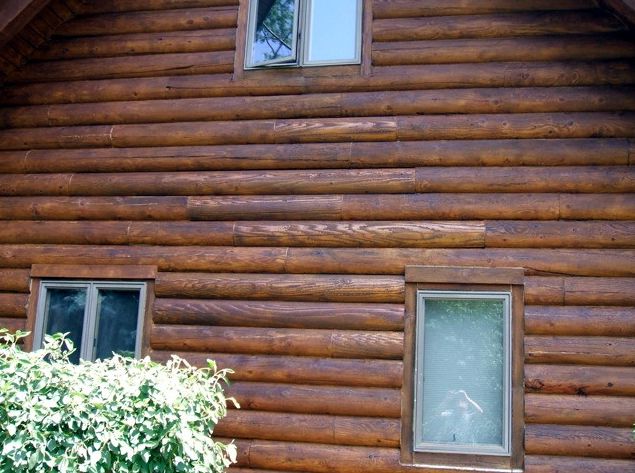 Restored log home