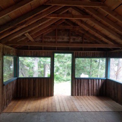 Refinished cabin interior