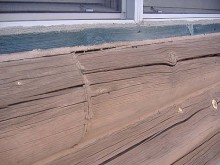 Log Cabin Maintenance You Can Do Yourself Caulking Cracks In